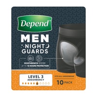 Depend Guard Level 3 Men 10 Pack
