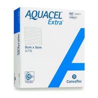 Convatec Aquacel Extra Dressing 5x5cm Hydrofiber