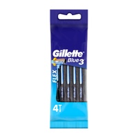 Gillette Blue3 Disposable Razors 4 Pack