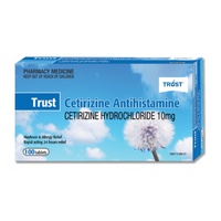 Trust Cetirizine 10mg 100 Tablets