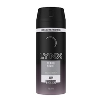Lynx Body Spray Black Night 165ml