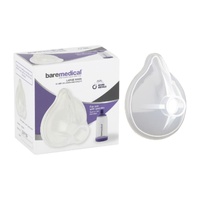 Bare Medical E-Chamber Spacer Mask Large Silicone Contoured