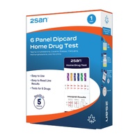 2San 6 Panel Home Drug Test Urine