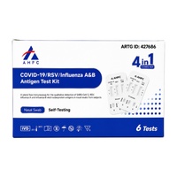 AHPC 4 In 1 Covid Test 6 Pack