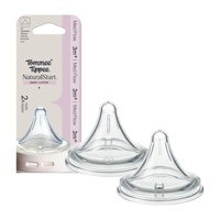 Tommee Tippee Natural Start Deep Latch Medium Flow for 3m+ 2 Pack