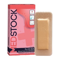 Medstock Silicone Foam Lite 5cm x 12.5cm