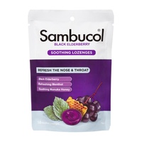 Sambucol Relief Nose & Throat Lozenges 16 Pack