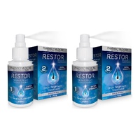 Men's Restor Spray Extra Strength 5% 2 X 60ml [Bulk Buy 2 Pack]