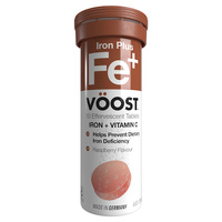 Voost Iron Plus Raspberry Effervescent Tab 10