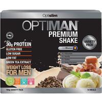 Optislim Optiman Variety Pack 14 x 56g