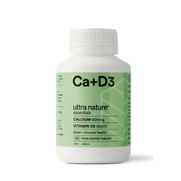 Ultra Nature Calcium + Vitamin D3 Tab 100 Tablets