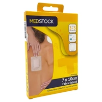 Medstock Fabric Island Dressing Multipack 7x10cm 5 Pack