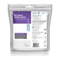 Aero Bio-Waste Vomit Bags 4 Pack