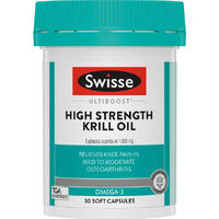 Swisse Ultiboost High Strength Krill Oil 1000mg 30 capsules 
