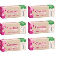 Carefree Organic Tampon Super 16 Pack [Bulk Buy 6 Units]