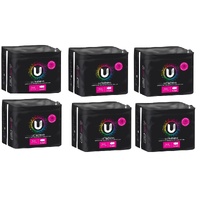 U By Kotex Ultra Thin Super Wing 18 Pack [Bulk Buy 6 Units]