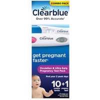 Clearblue Digital Ovulation & Pregnancy Test Kit 10 +1