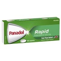 Panadol Rapid 500mg 16 Caplets