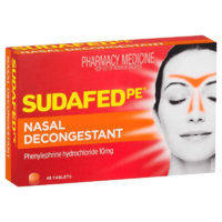 Sudafed PE Nasal Decongestant 48 Tablets (S2)