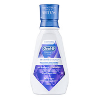 Oral-B 3D White Luxe Diamond Strong Rinse Clean Mint - 473mL