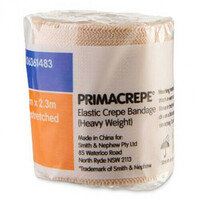 Primacrepe Elastic Crepe Bandage Heavy Tan 5cm X 2.3m