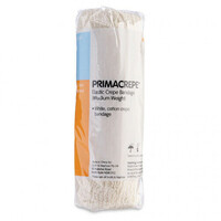 Primacrepe Elastic Crepe Bandage Medium White 15cm X 1.6m