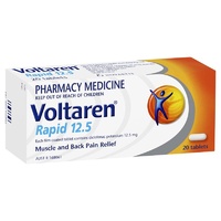 Voltaren Rapid 12.5mg 20 Tablets (S2)
