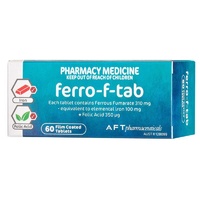 Ferro-F 60 Tablets  (S2)