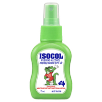 Isocol Rubbing Alcohol Multipurpose Pump Spray 75mL