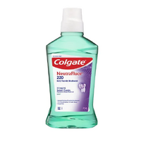 Colgate NeutraFluor 220 Alcohol Free Mouth Rinse Mint 473mL