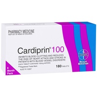 Cardiprin 100mg 180 Tablets (S2)