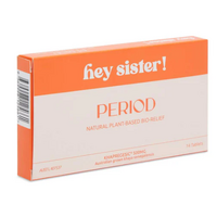 Hey Sister! Period Natural Plant-Based Bio-Relief 14 Tablets