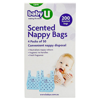 Baby U Scented Nappy Bags 200