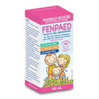 Fenpaed Oral Liquid Ibufropen Strawberry Flavour 100ml (S2)