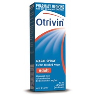 Otrivin Metered Dose Nasal Spray Adult 10mL (S2)