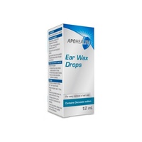 Apohealth Ear Wax Drops 25mg/ml Bottle 12ml