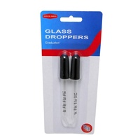 Surgical Basics 1ml Glass Droppers Graduated 2 Pack