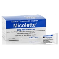 Micolette Micro Enema 4 x 5ml