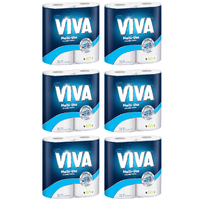 Kleenex Viva Paper Towel White 2 Pack [Bulk Buy 6 Units]