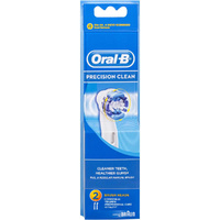Oral B EB20-2 Precision Clean Brush Heads 2 Pack