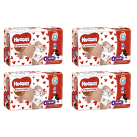 Huggies Essential Nappy Stage 4 Toddler 46 Pack [Bulk Buy 4 Units]