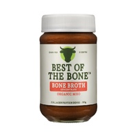 Best Of The Bone Bone Broth Beef Concentrate Organic Miso 390g