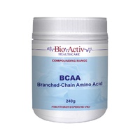 Bioactiv Healthcare Compounding Range BCAA (Branched-Chain Amino Acid) 240g