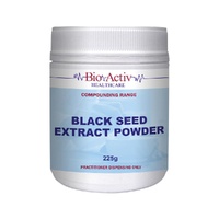 BioActiv Healthcare Compounding Range Black Seed Extract Powder 225g