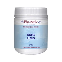 BioActiv Healthcare Compounding Range Mag HMB 240g