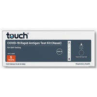 TouchBio Covid-19 Rapid Antigen Test Kit (Nasal) 5 Tests 