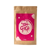 ohGiGi Tooth Powder + Hydroxyapatite Fruity Brush Refill 100g