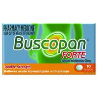 Buscopan Forte 20mg 10 Tablets  (S2)