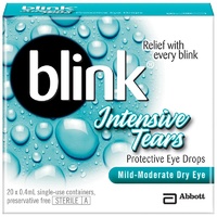 Blink Intensive Tears 0.4ml x 20 Vials