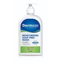 Dermeze Sensitive Skin Soap Free Wash 500mL